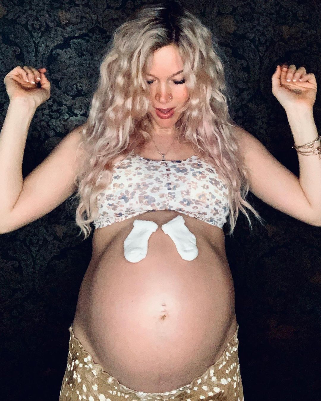 Joss Stone durante a gravidez (Foto: Reprodução Instagram)