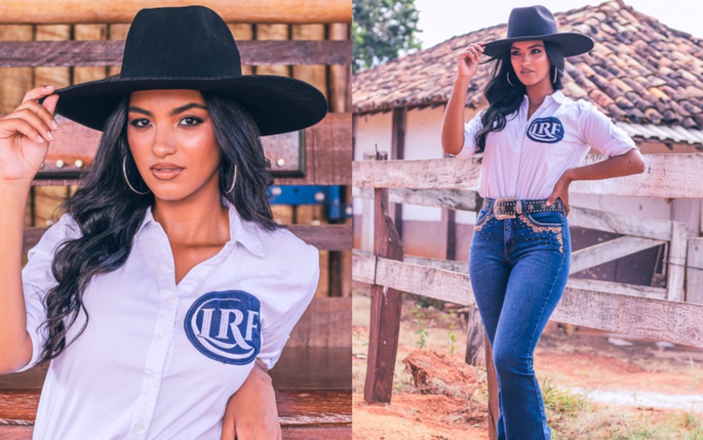 Camila Matos, candidata à rainha do Lavras Rodeo Festival 2023 — Foto: Fernando Lucas
