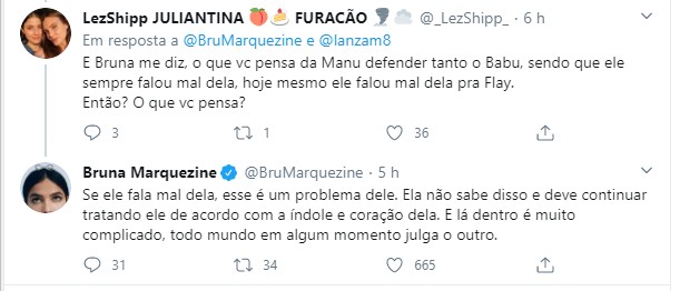 Bruna Marquezine no Twitter (Foto: Reprodução/Twitter)