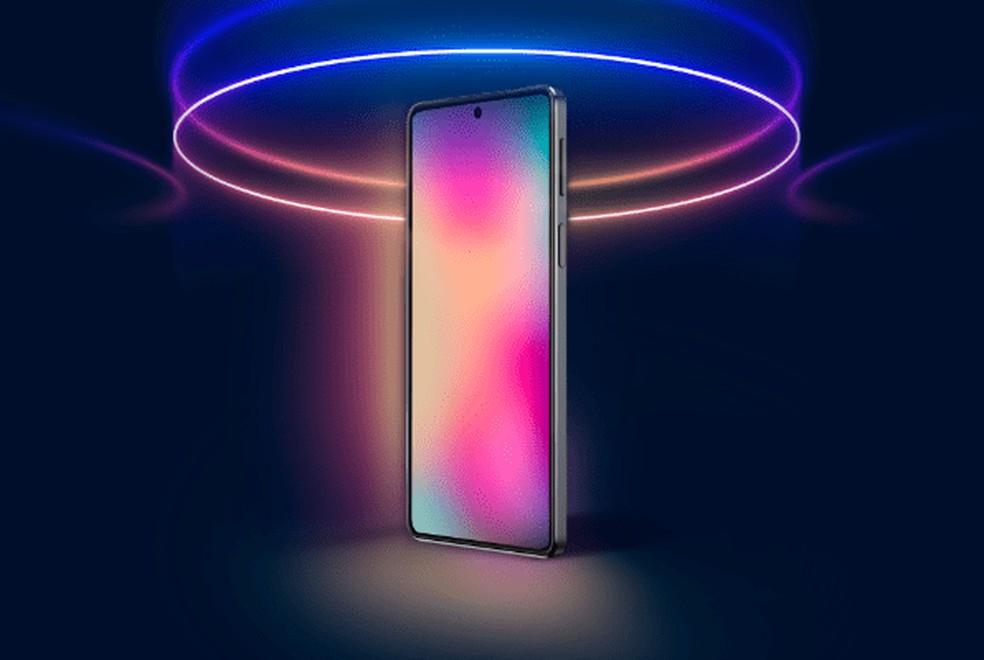 Tela do Motorola Edge 20 tem 6,7 polegadas e taxa de atualização de 144 Hz — Foto: Divulgação/Motorola