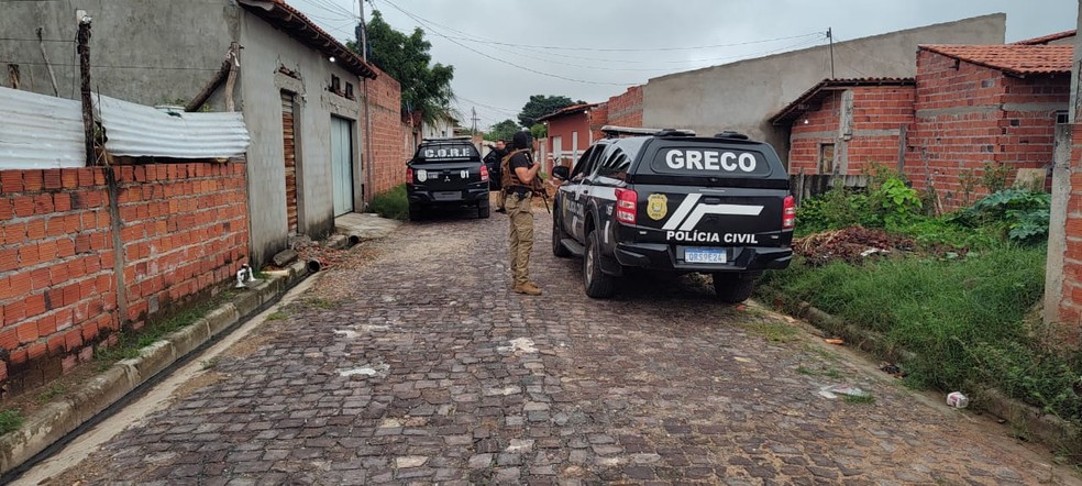 Operação do Greco em Teresina — Foto: Ascom PCPI