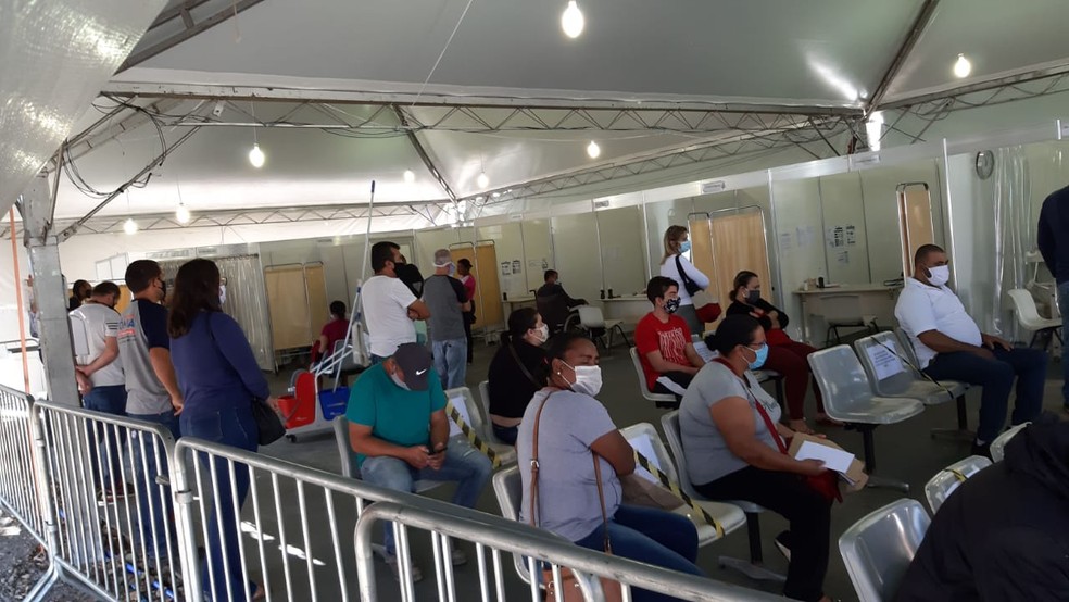 Centro de Triagem é a porta de entrada para o atendimento aos pacientes com a Covid-19 em Piracicaba — Foto: Divulgação/ Prefeitura de Piracicaba