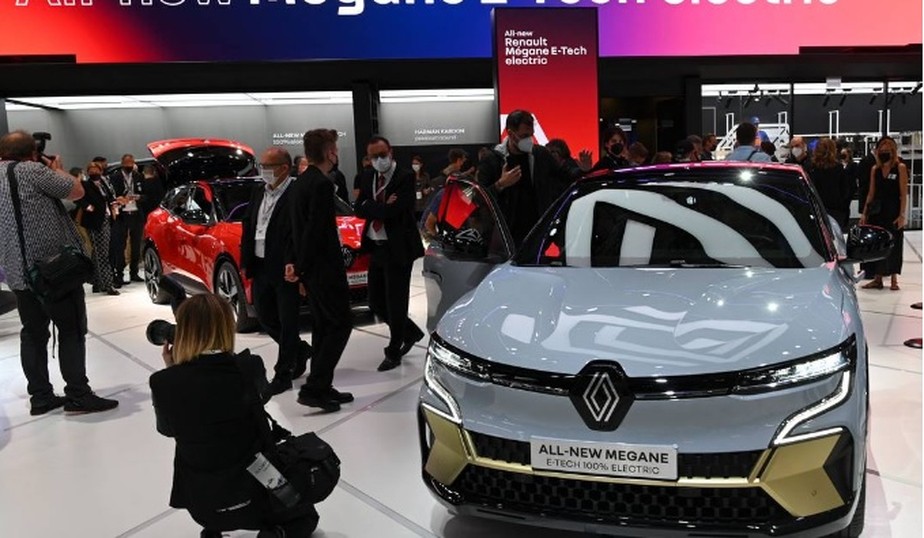 O novo Renault Megane E-Tech 100% elétrico foi apresentado na feira alemã