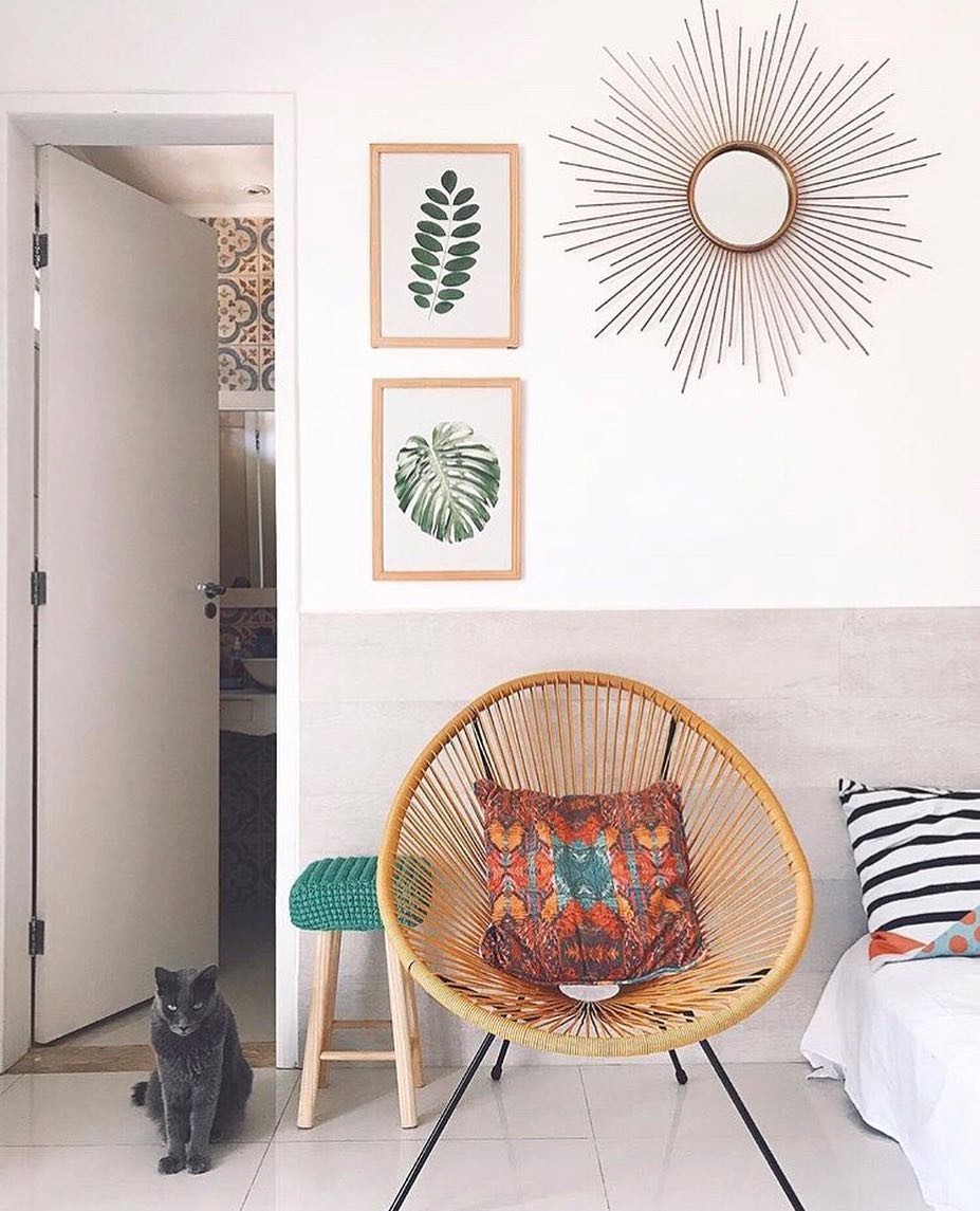 Cadeira Acapulco: 16 ideias para usar a peça na decoração (Foto: Divulgação)