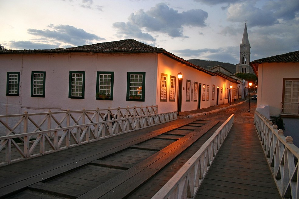 Casa de Cora Coralina na cidade de Goiás. Cidade é marcada pelo período colonial dos séculos 18 e19 — Foto: Divulgação/Iphan