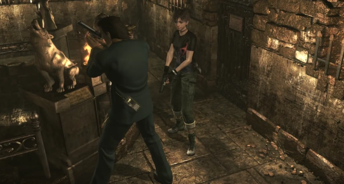 Saiba resolver o puzzle das estátuas em Resident Evil Zero Remaster (Foto: Reprodução/Felipe Vinha)