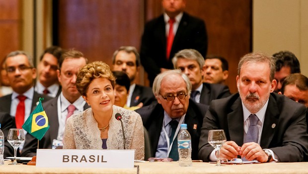 Presidenta Dilma Rousseff durante a XLIX Cúpula dos Estados Partes do Mercosul e Estados Associados (Foto: Roberto Stuckert Filho/PR/Fotos Públicas)
