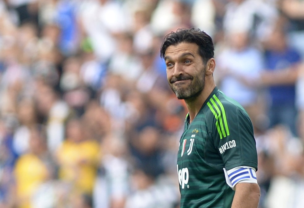 Buffon estÃ¡ perto de ser anunciado como reforÃ§o do PSG (Foto: Massimo Pinca/Reuters)