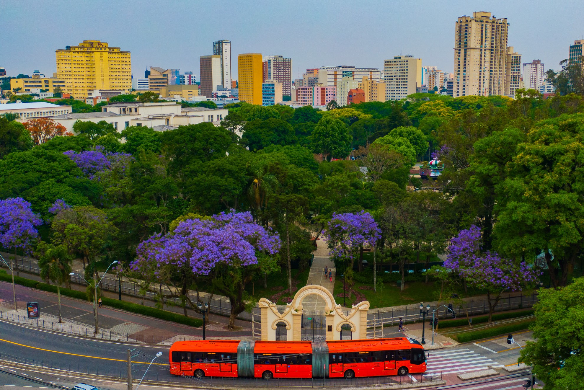 O Passeio Público já foi chamado de Jardim Botânico e foi o primeiro zoológico da cidade (Foto: Divulgação/ Prefeitura Municipal de Curitiba)