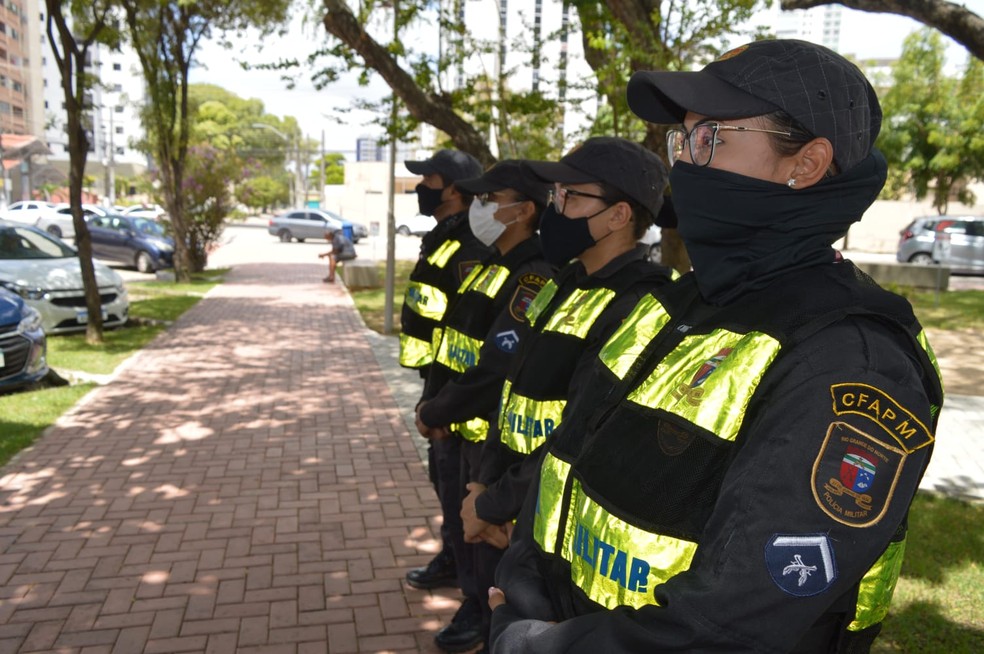 Policiais militares vão reforçar policiamento durante o carnaval no RN — Foto: PM/Cedida