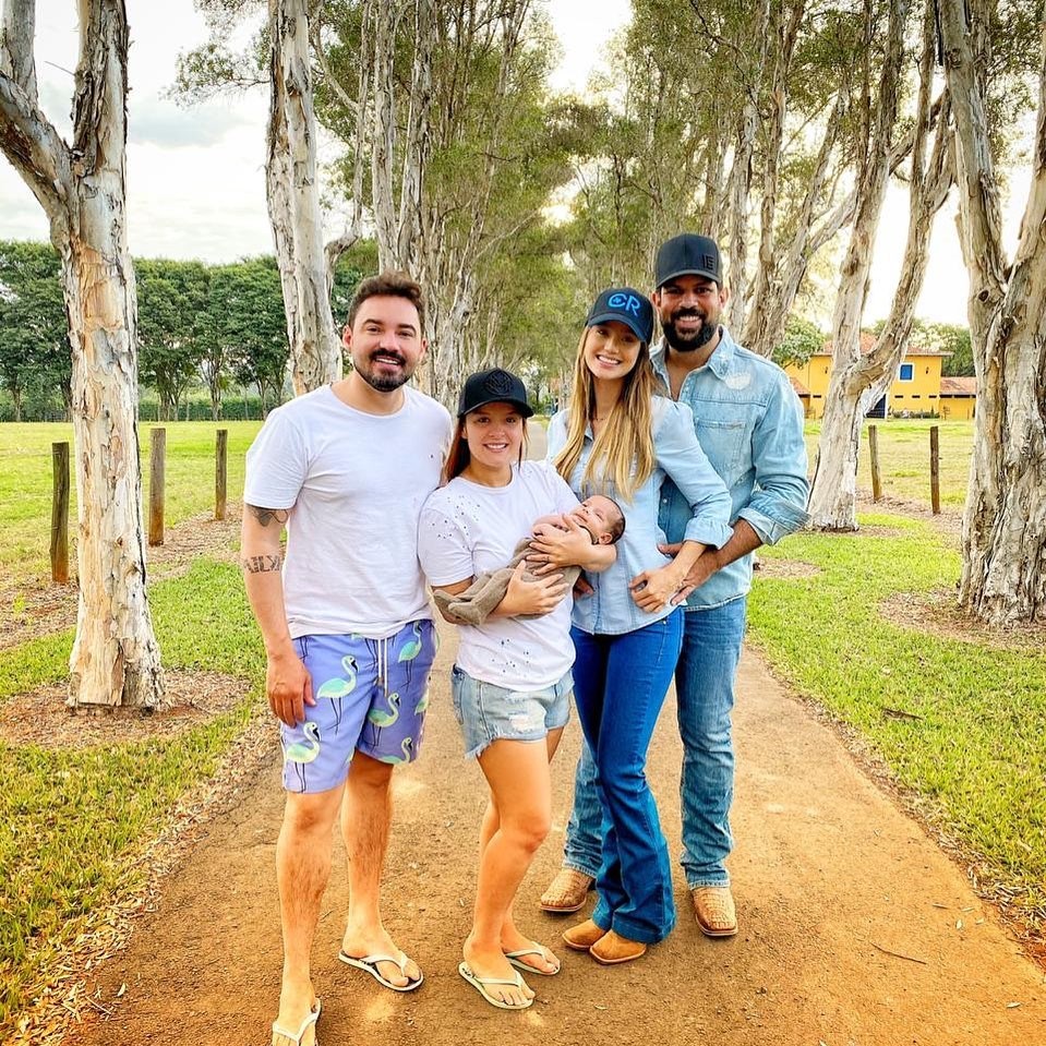 Maiara, Fernando, Sorocaba e Biah (Foto: reprodução/instagram)