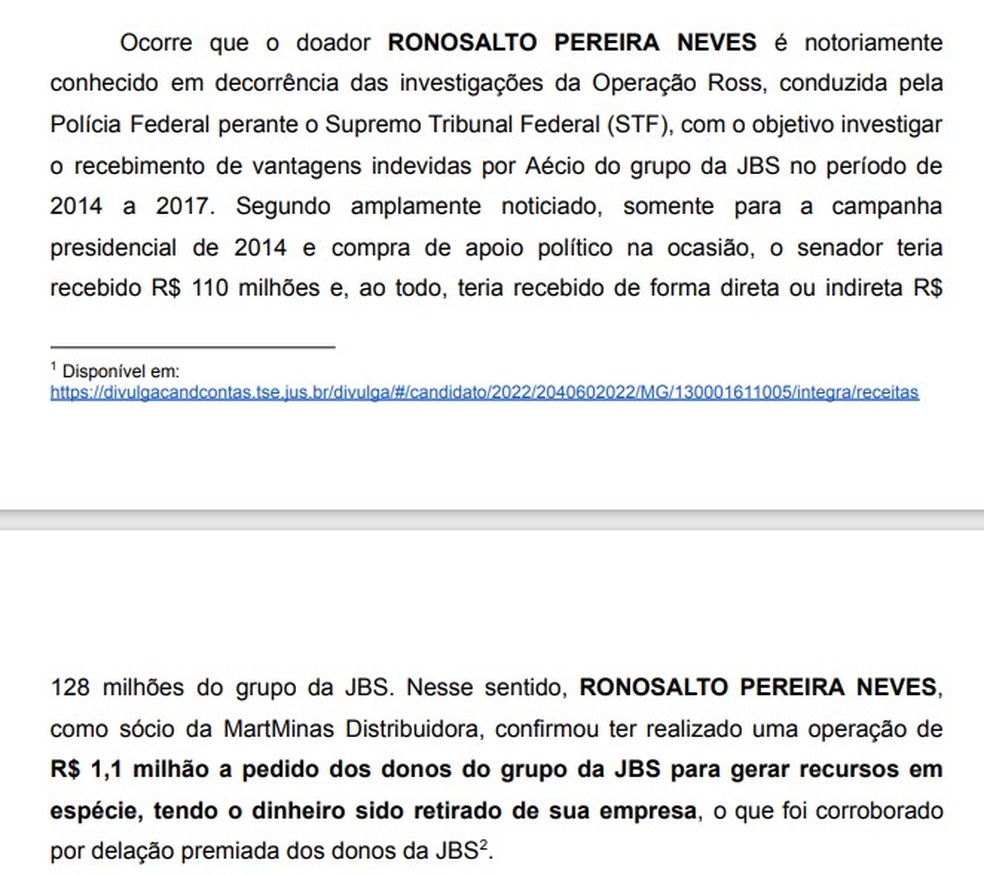 Representação aponta suspeitas na prestação de contas de Nikolas Ferreira. — Foto: Reprodução