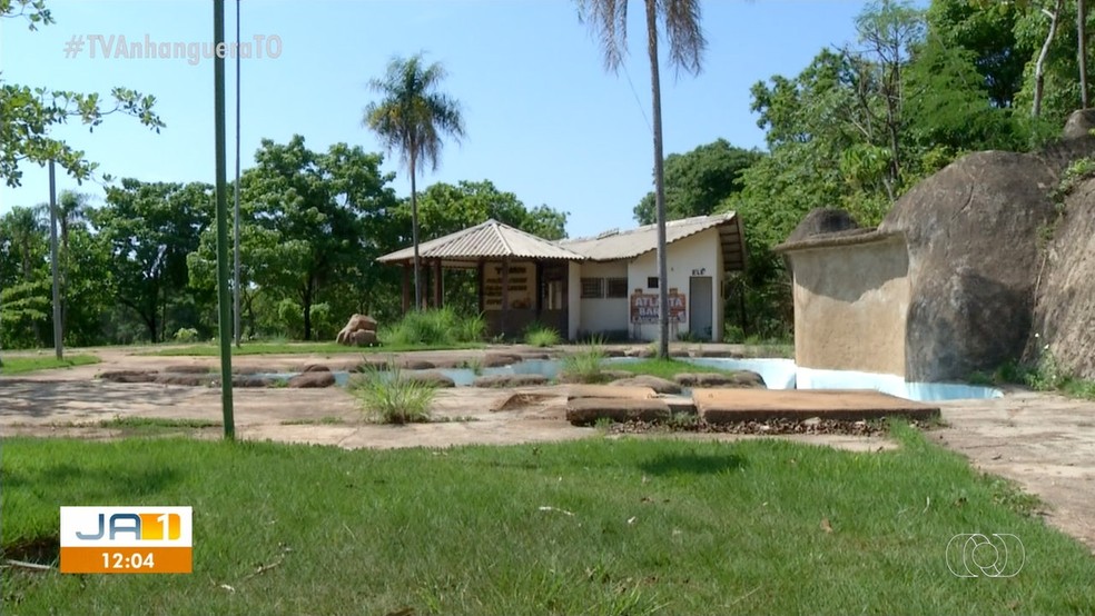 Parque João do Vale fica na região sul de Palmas — Foto: Reprodução/TV Anhanguera