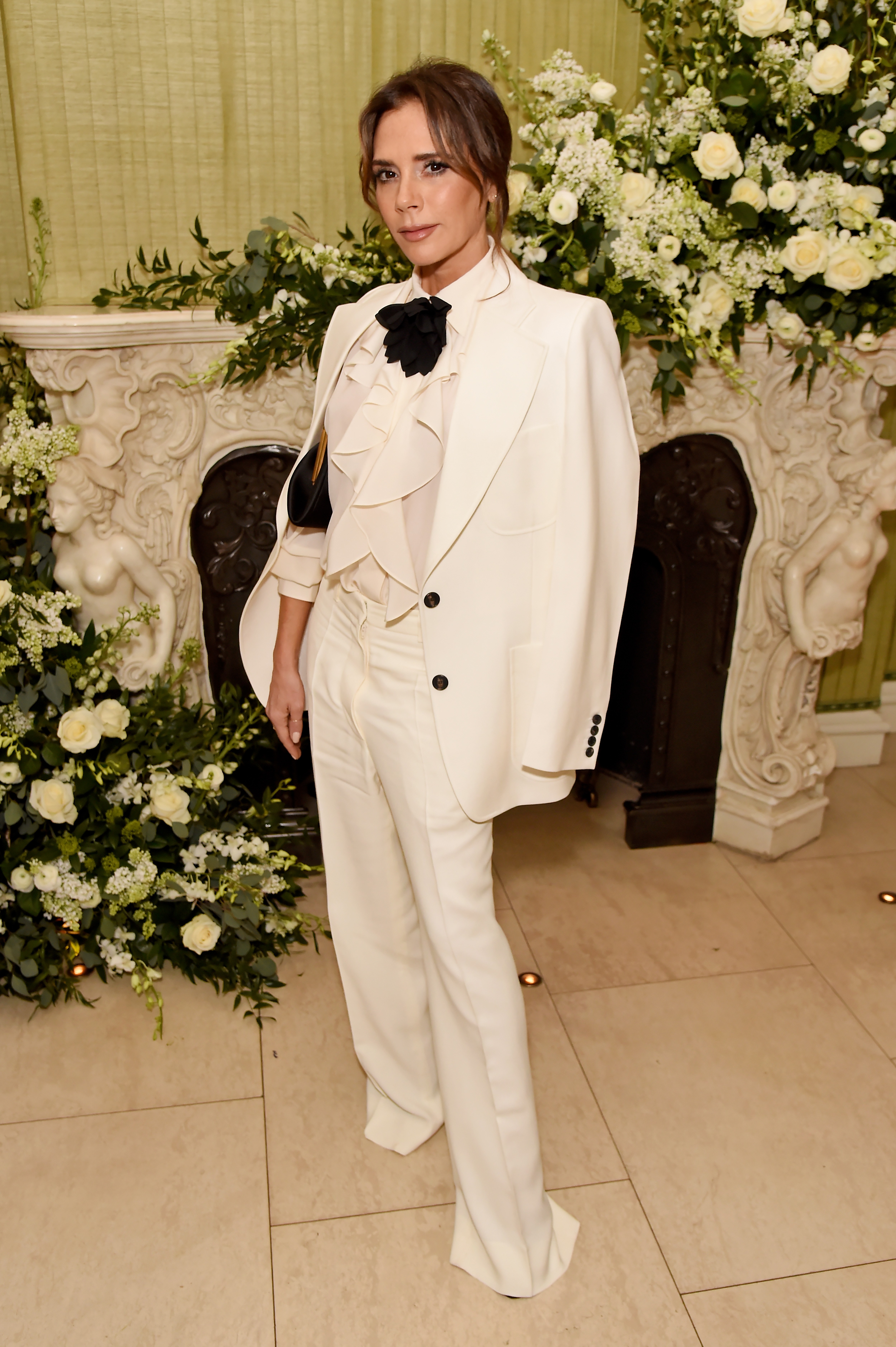 Victoria Beckham na festa pós-BAFTA da Vogue britânica, em Londres (Foto: Getty Images)