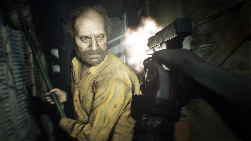 Família Baker é a grande ameaça do aterrorizante 'Resident Evil 7' (Foto: Divulgação/Capcom)