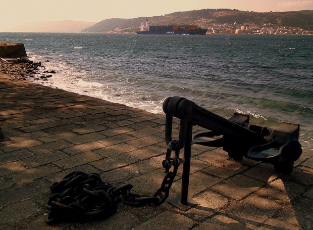 Porto em Canakkale, na Turquia (Foto: Wikimedia Commons / calflier001 )