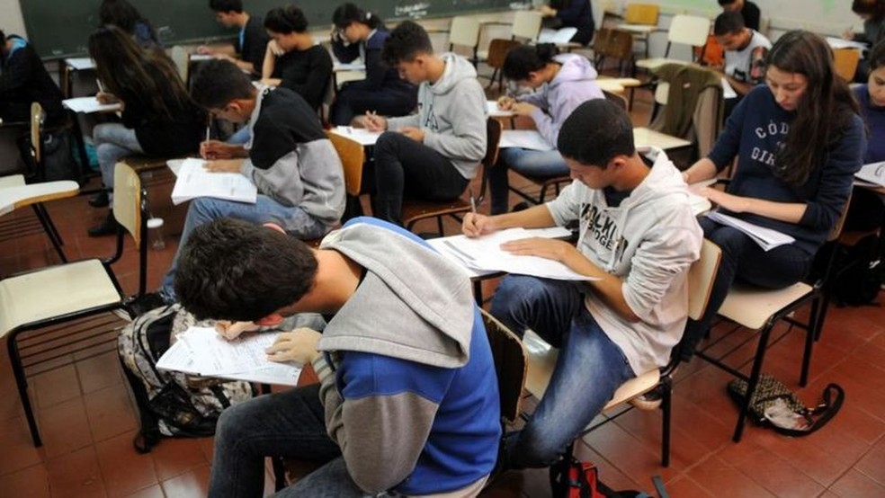 Merenda escolar, recuperação da aprendizagem pós-pandemia, novo Enem e retomada da inclusão nas universidades estão entre as prioridades do novo governo — Foto: GABRIEL JABUR/AGÊNCIA BRASIL