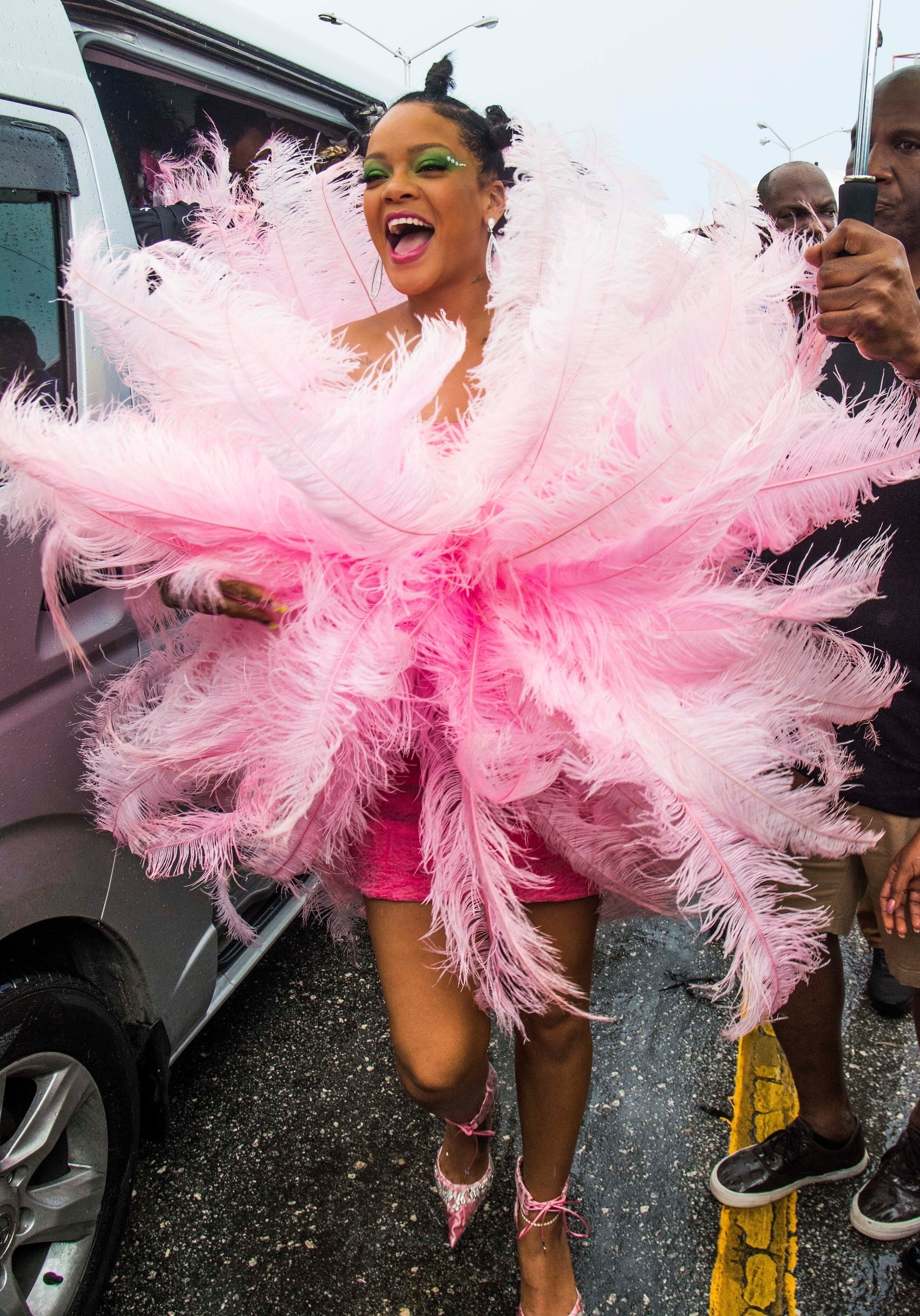 Rihanna no Crop Over Festival 2019 (Foto: Islandpaps.com / BACKGRID)