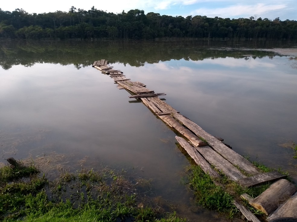 Local recebia cerca de 200 pessoas aos fins de semana — Foto: Eliete Marques/ G1 