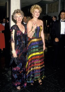 Tippi Hedren e Melanie Griffith em 1987    