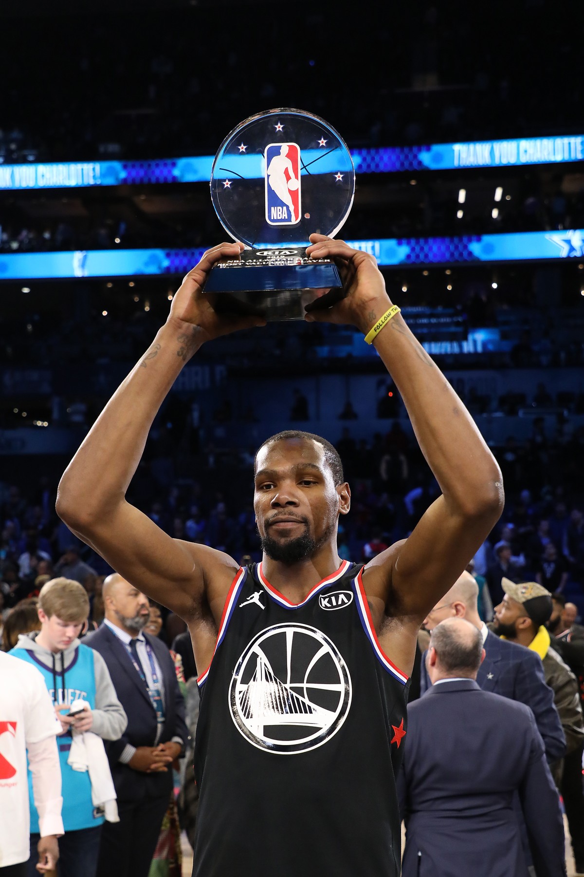 Kevin Durant é eleito o MVP do AllStar e comemora &quot;É