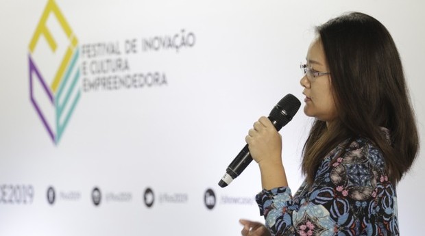 Luisa Sato, gerente de negócios na Desenvolve SP  (Foto: Foto: Divulgação/FICE 2019)