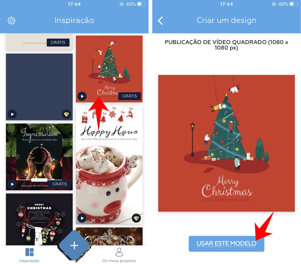 Cartao De Natal 2019 Como Fazer Animacao Para Whatsapp Com O Crello Redes Sociais Techtudo