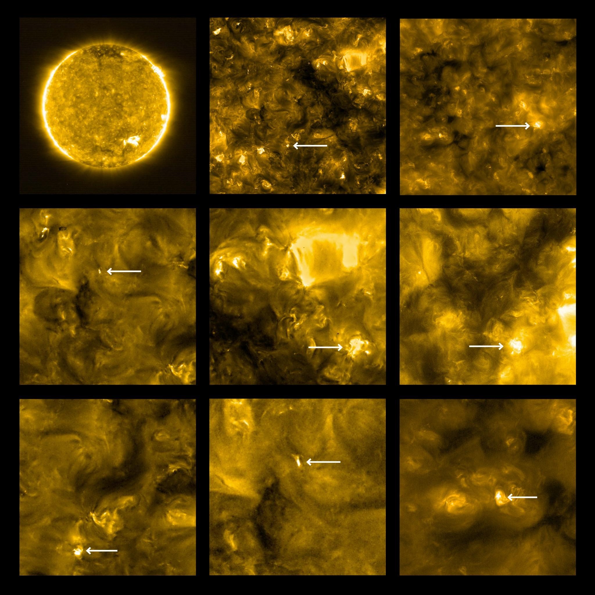 Fotos inéditas do Sol revelam pequenas explosões ao redor da superfície Revista Galileu Espaço