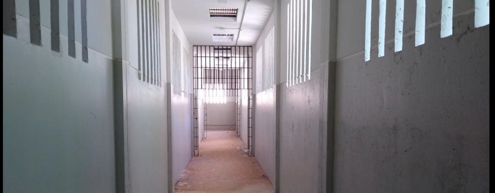 Presídio de segurança máxima vira hospital de campanha para presos com Covid-19 no Ceará — Foto: Reprodução/ SAP