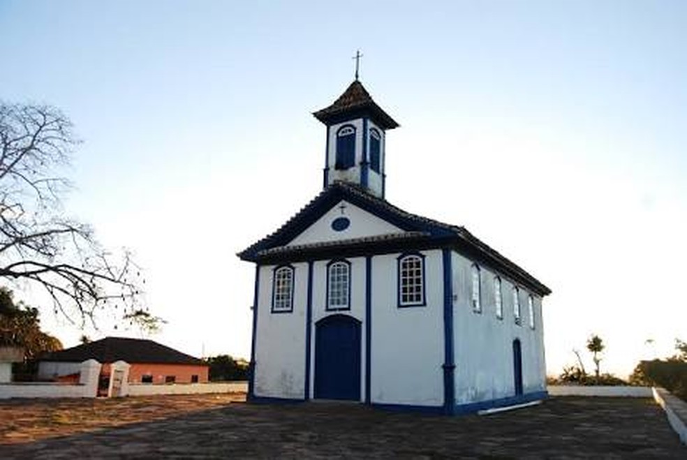 Capela de Santa Rita é tombada pelo patrimônio municipal de Diamantina — Foto: Reprodução/Redes sociais