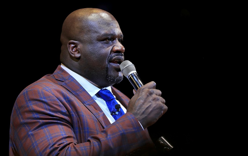 Shaquille O'Neal vem realizando muitas ações de caridade — Foto: AFP