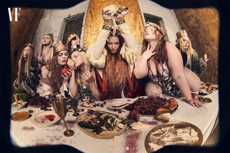 Madonna recria 'A Última Ceia' com mulheres à mesa