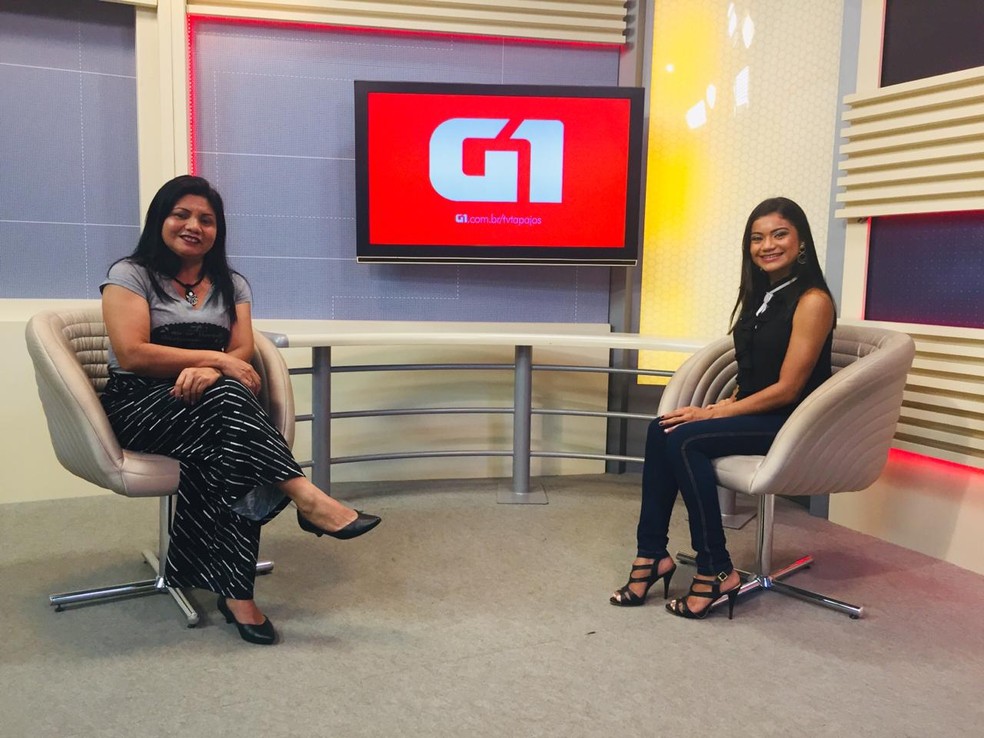 Marileuda Cunha conversou com a jornalista Tracy Costa para o G1 Entrevista — Foto: Geovane Brito;G1