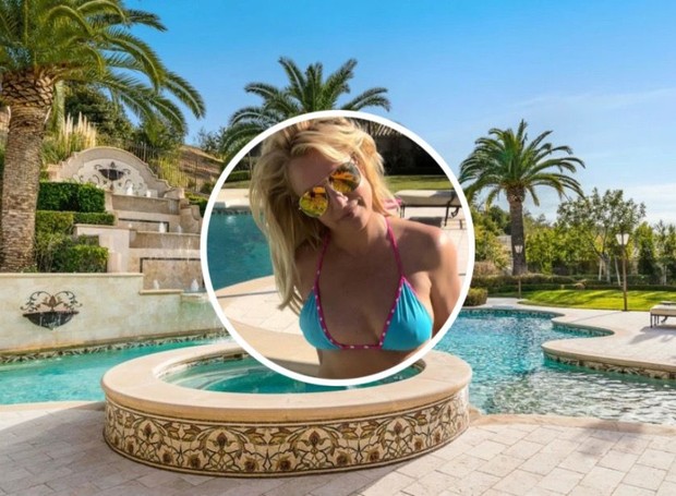 Britney Spears compra nova mansão por R$ 61,4 milhões (Foto: Reprodução / MLS e Instagram)