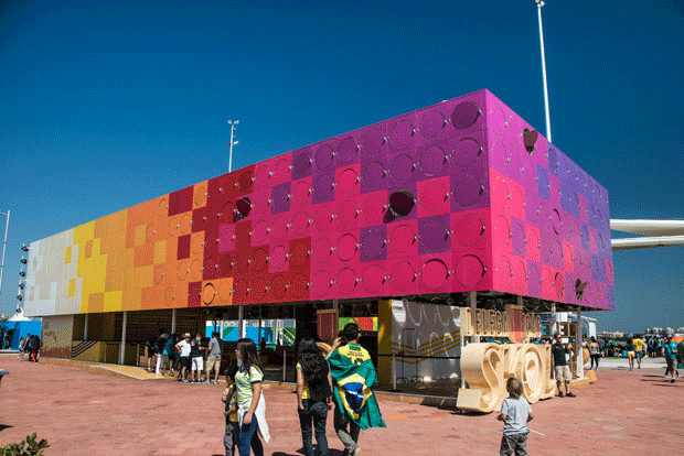 Pavilhão feito para as Olimpíadas do Rio ganha prêmio internacional (Foto: Divulgação)