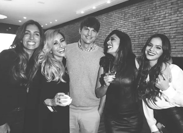 Andréa Santa Rosa, Sabrina Sato, Ashton Kutcher, Juliana Paes e Bruna Marquezine (Foto: Reprodução/Instagram)