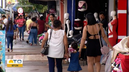 Palmenses lotam o comércio nas compras de Natal