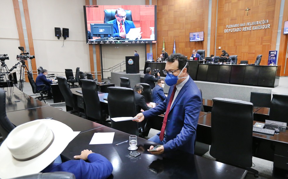 Projeto foi aprovado em primeira votação — Foto: JLSiqueira/ALMT