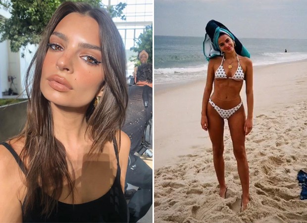 Emily Ratajkowski e Bruna Marquezine (Foto: Reprodução / Instagram)