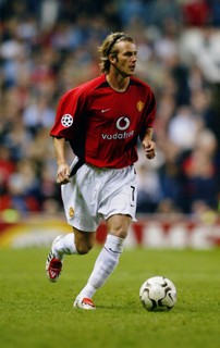 David Bechkam, quando atuava pelo Manchester United, da Inglaterra (Reprodução Instagram)