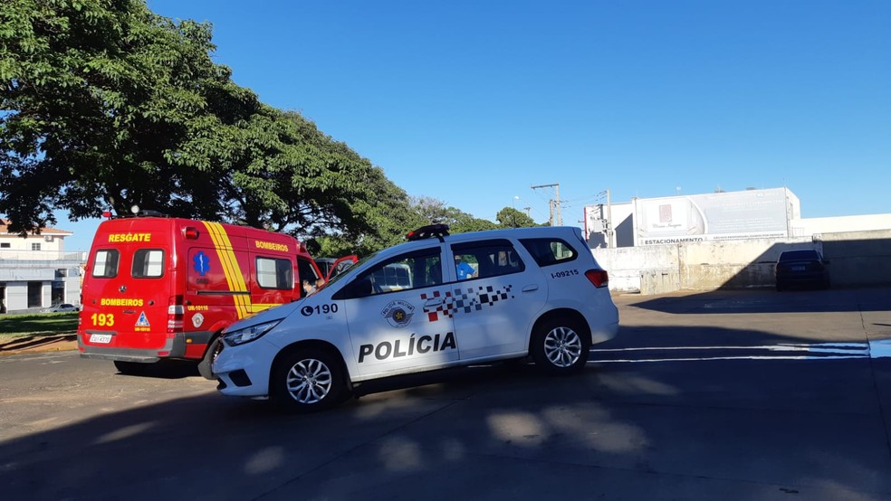 Motociclista foi socorrida, mas não resistiu aos ferimentos em Tupã — Foto: Divulga Tupã/ Divulgação 