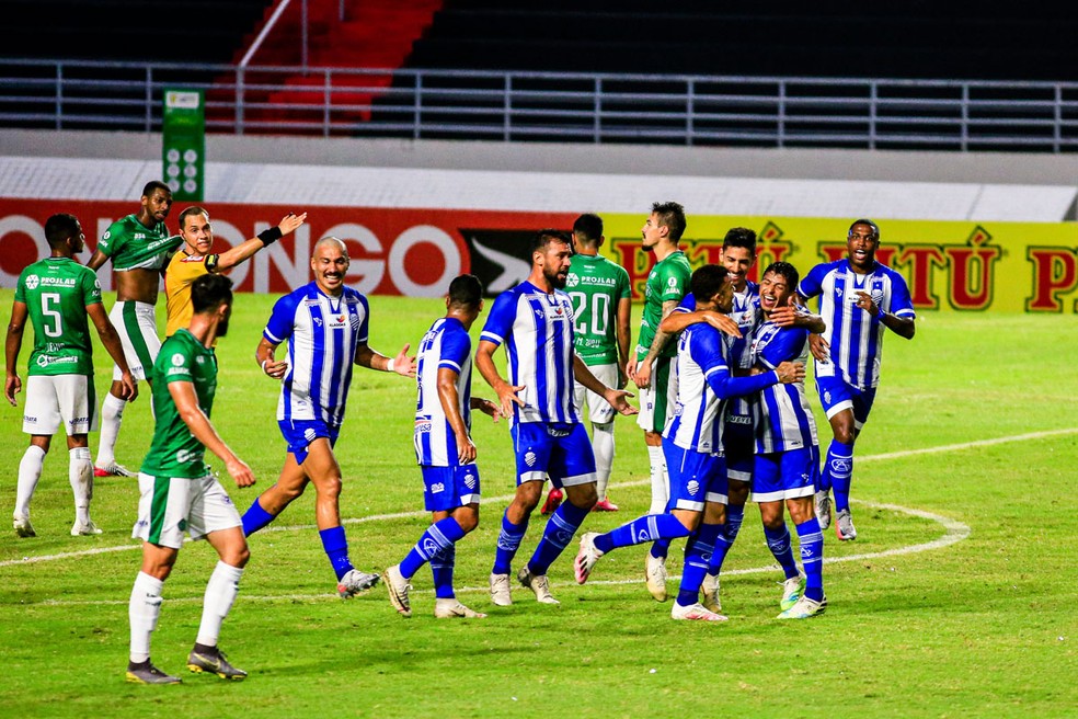 CSA venceu o Guarani com um gol de Geovane — Foto: Ailton Cruz/Gazeta de Alagoas