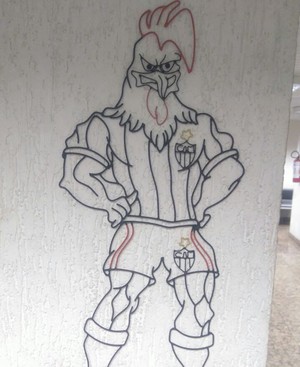 arte ronaldinho (Foto: Divulgação)