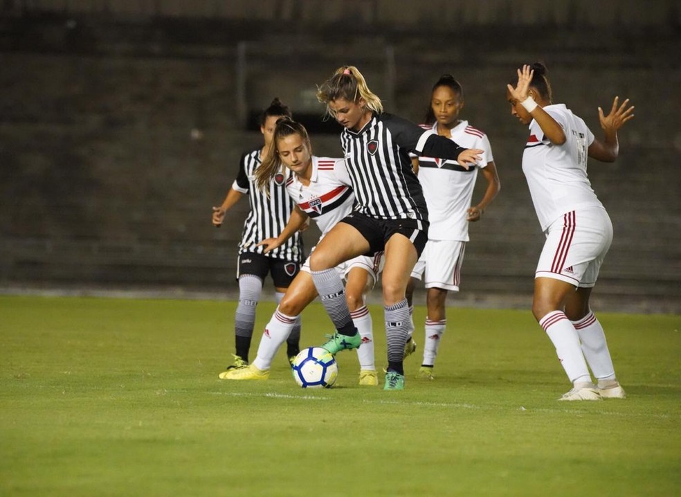 Botafogo-PB e São Paulo voltam a se enfrentar nesta quarta-feira — Foto: Paulo Cavalcanti/Botafogo-PB