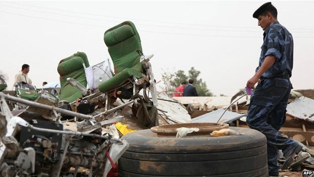 Mais de 100 pessoas morreram quando este avião da Afriqiyah Airways caiu em Trípoli, na Líbia, em 2010 (Foto: AFP)