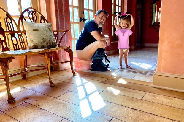 Josh Brolin e a filha Westlyn  (Foto: Reprodução/Instagram)