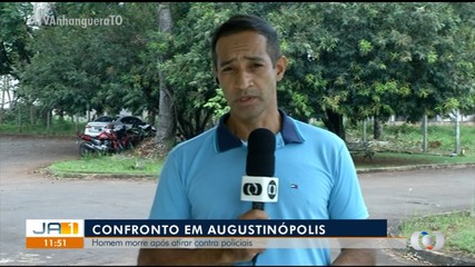 Homem morre após trocar tiros com policias em Augustinópolis