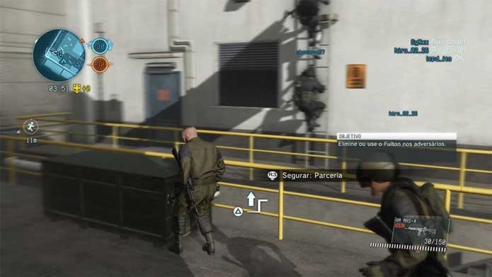 Metal Gear Online permite abater inimigos de duas formas (Foto: Reprodução/Felipe Vinha)
