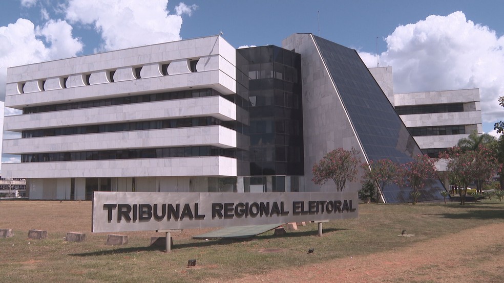 Tribunal Regional Eleitoral do DF (TRE-DF) — Foto: TV Globo/Reprodução