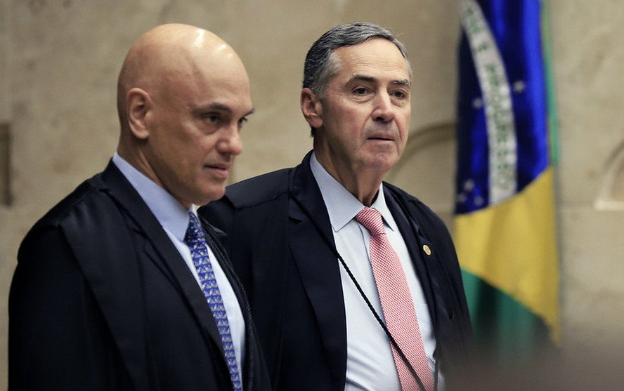 Alexandre de Moraes e Luís Roberto Barroso